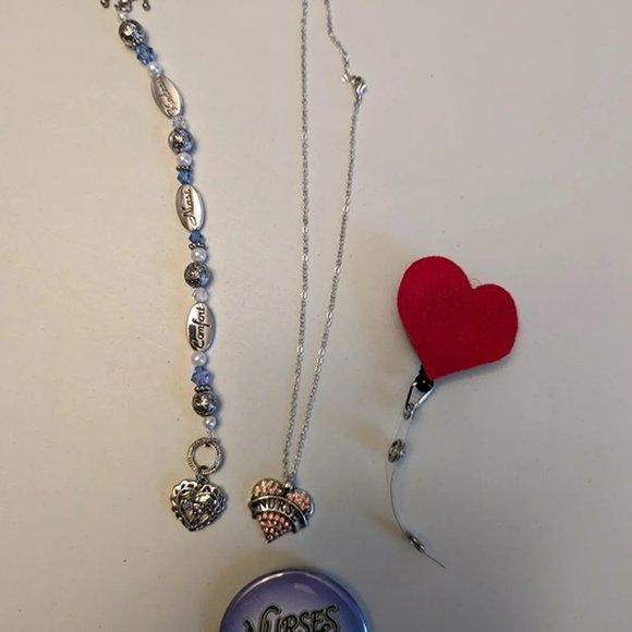 Nurse Jewelry and Accessory Gift Set RN LPN CNA - Picture 1 of 5